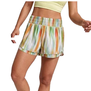 Calía active shorts Sz M green orange